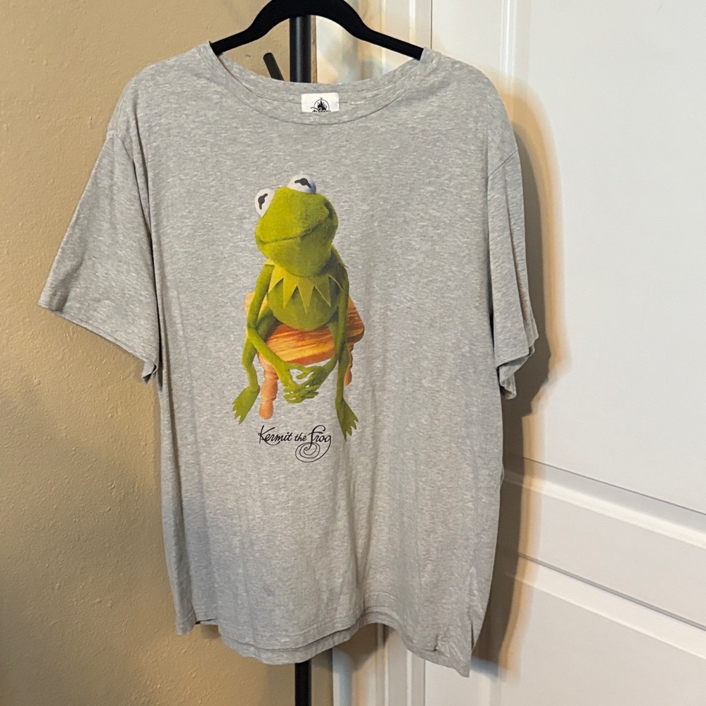 Men's Gray Kermit the Frog T-Shirt
